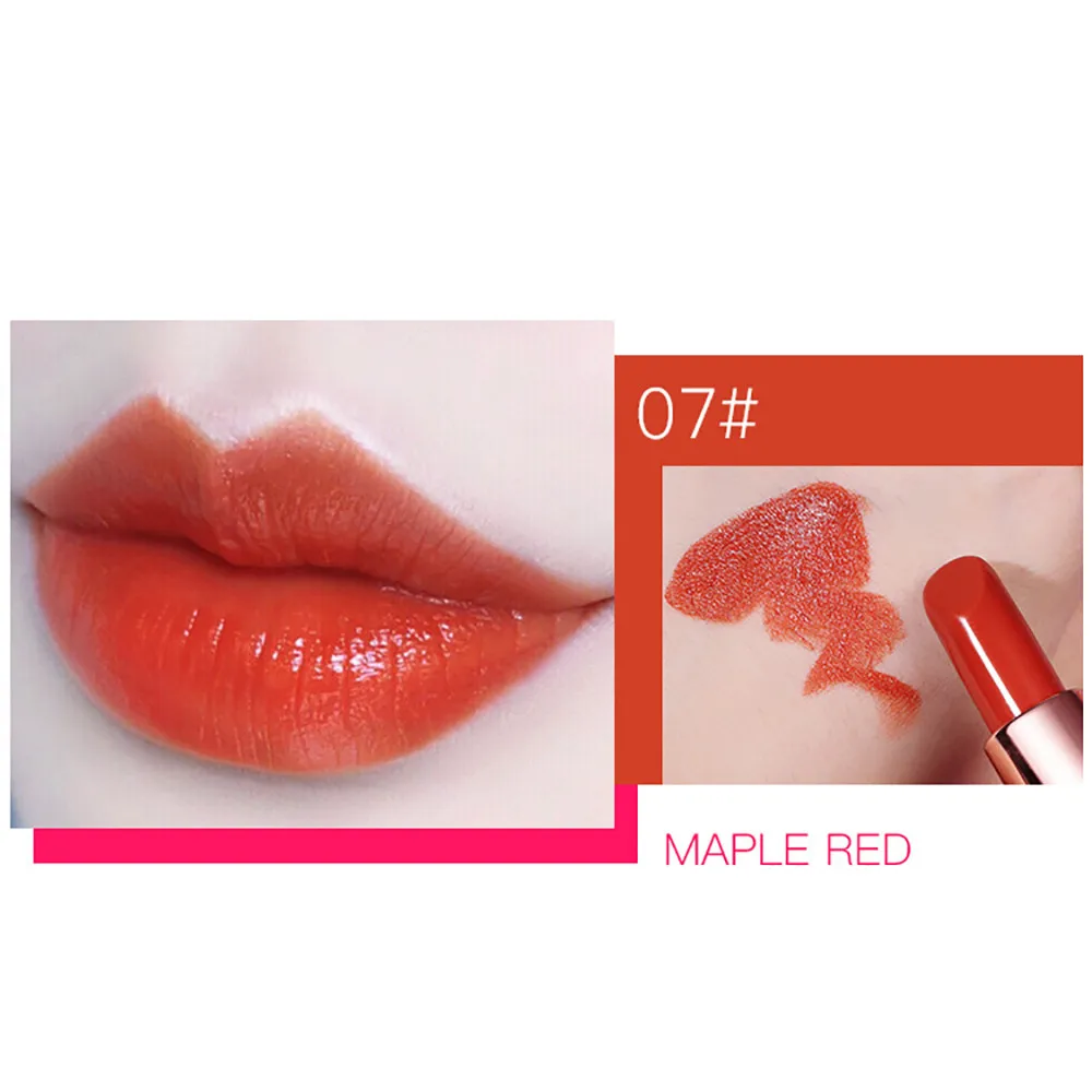 #501 2018 Новая модная Косметика Водонепроницаемая Женская бархатная матовая губная