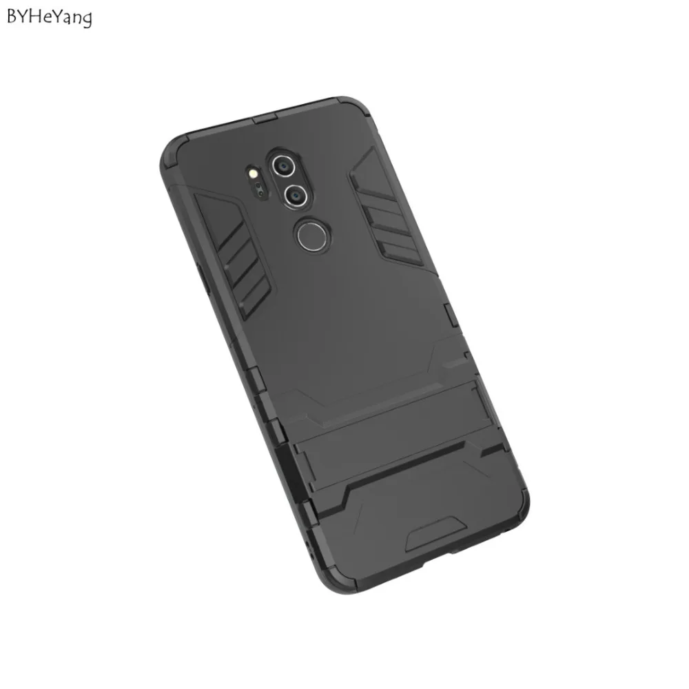 Чехол byheyang для LG G7 ThinQ прочный ударопрочный чехол Прочный Гибридный Robot Armor