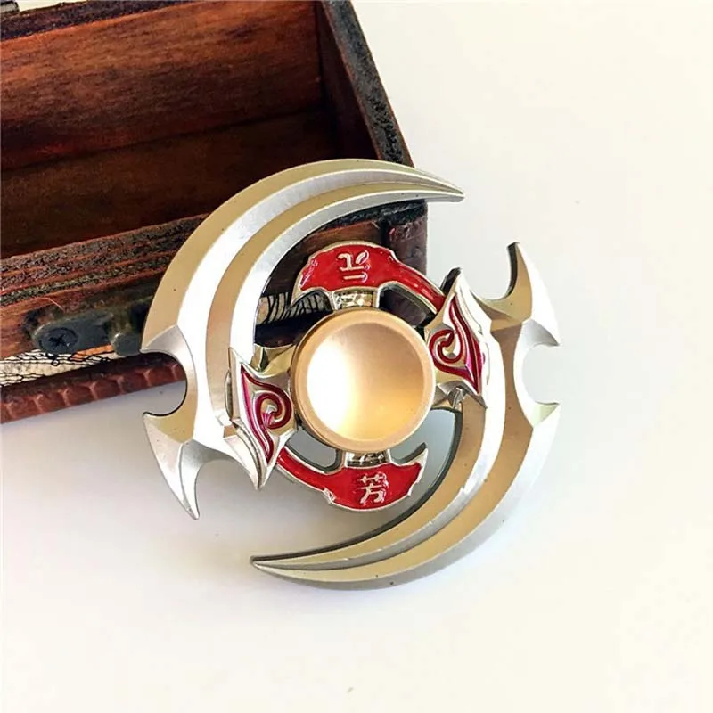 Новый ручной Спиннер с золотой головкой из цинкового сплава металлический