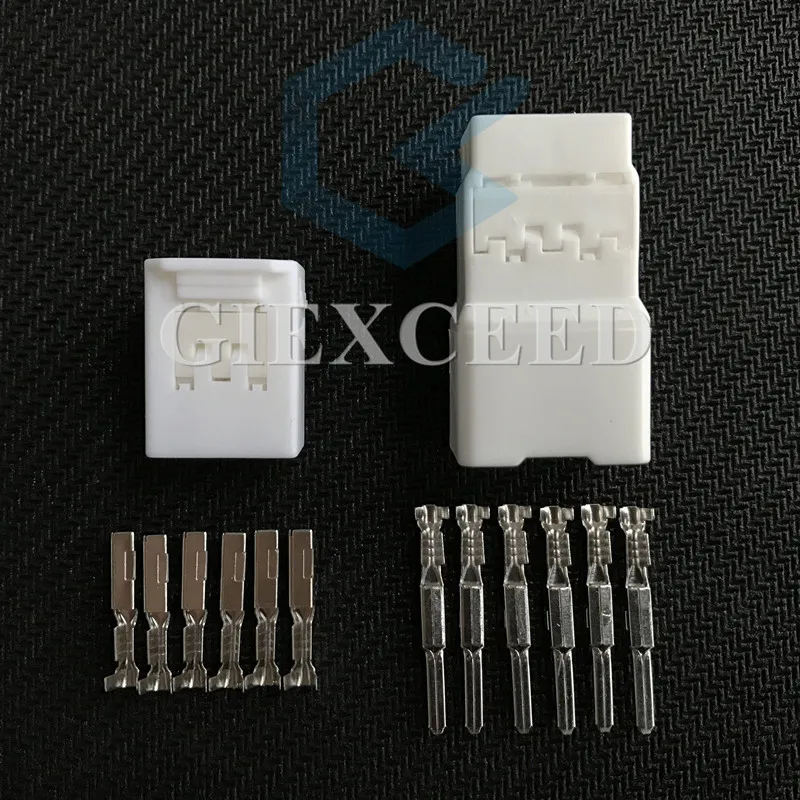 2 комплекта 6 Pin MG651044 MG 651044 автомобильный проводной разъем Женский Мужской Разъем