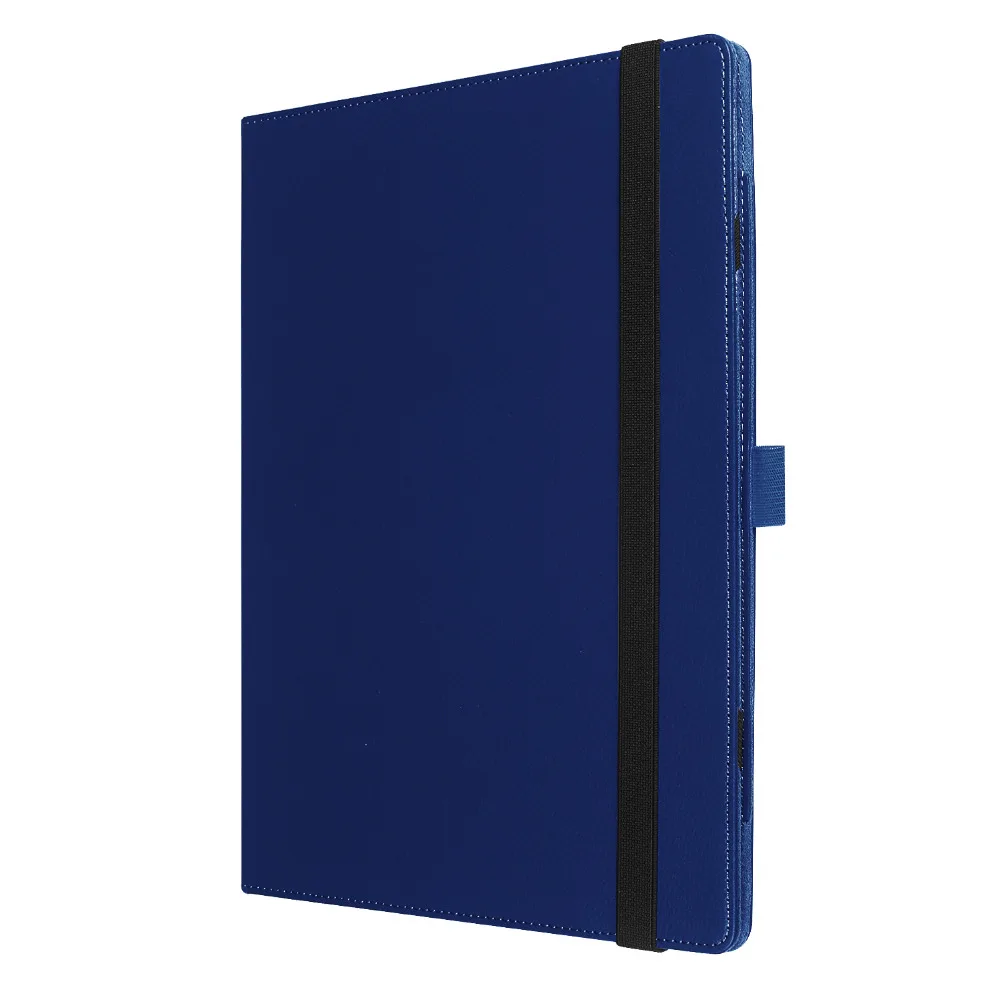 Ультратонкий чехол из зернистой искусственной кожи с подставкой и клавиатурой