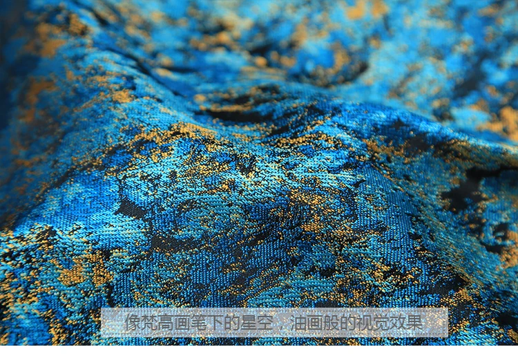 90x100 см окрашенный жаккард гобелен сатин 3D жаккардовая парча ткань для платья