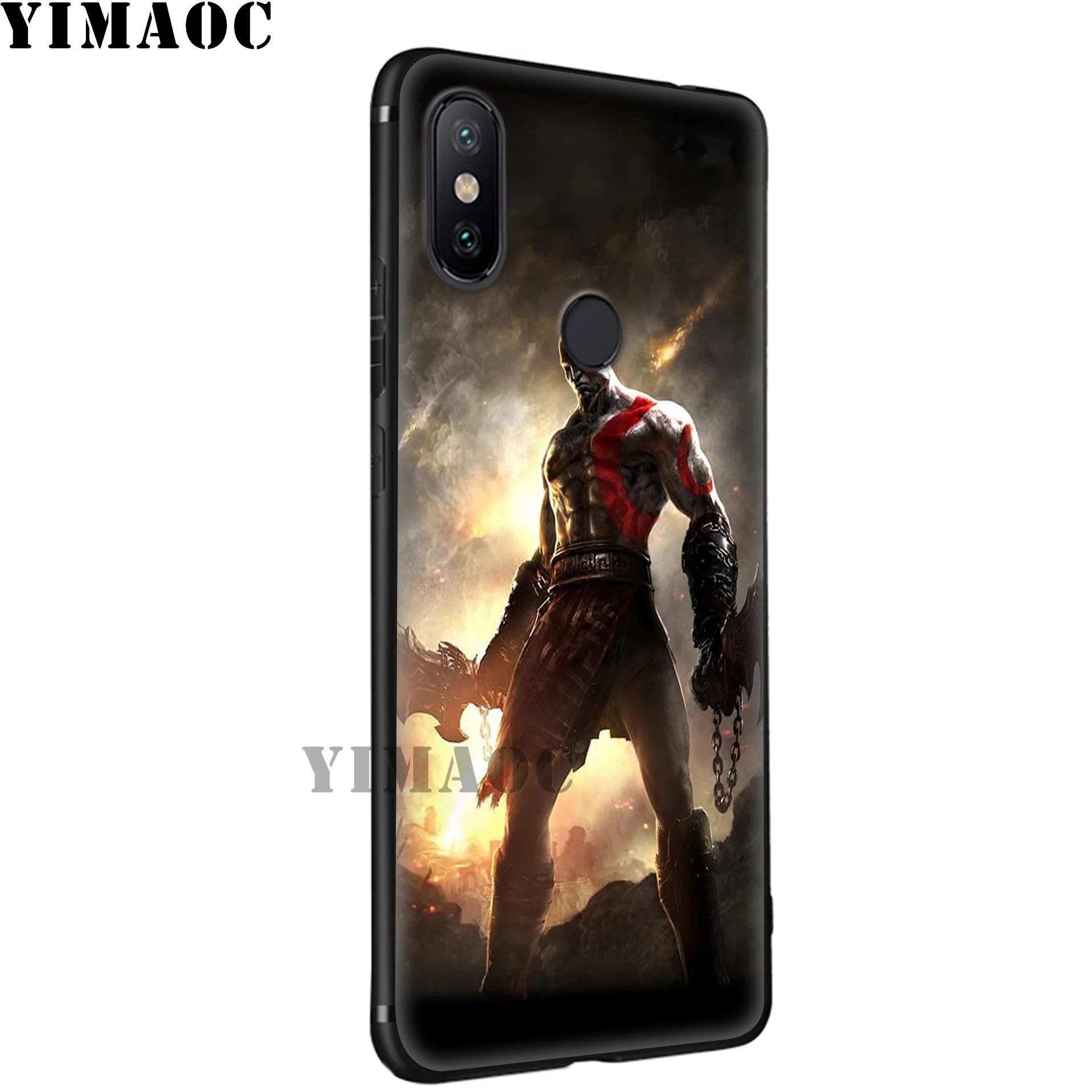 Мягкий силиконовый чехол YIMAOC God of War для Xiaomi Redmi 7A Note 7 6 6A 5 4 4X 4A 5A S2 Plus K20 Pro Lite |