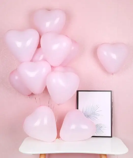 

2.2G 10Inch 10pcs Heart Latex Balloons LOVE Wedding Decoration Valentines Day Happy Birthday Party Balonnen ballon anniversaire
