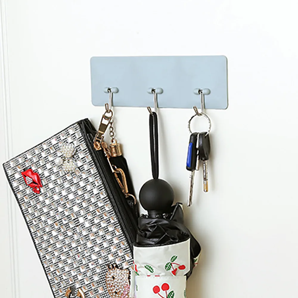 Настенный крючок для хранения многофункциональный настенный ванной кухонный