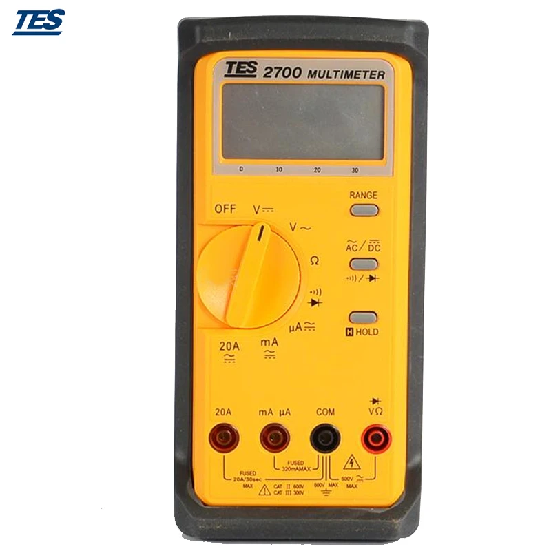 TES 2712 LCR мультиметр 3 1/2 LCD с функцией хранения данных и удержания пика|multimeter