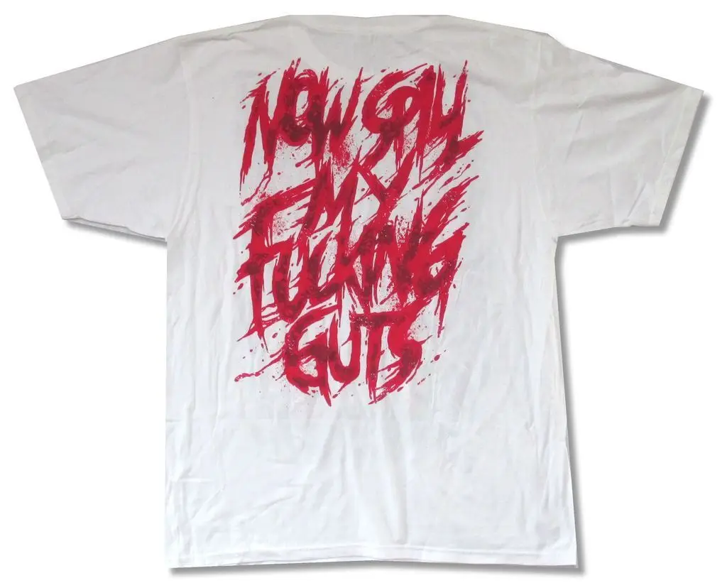Bring Me the Horizon sply My Guts белая футболка новый официальный BMTH с принтом Мужская