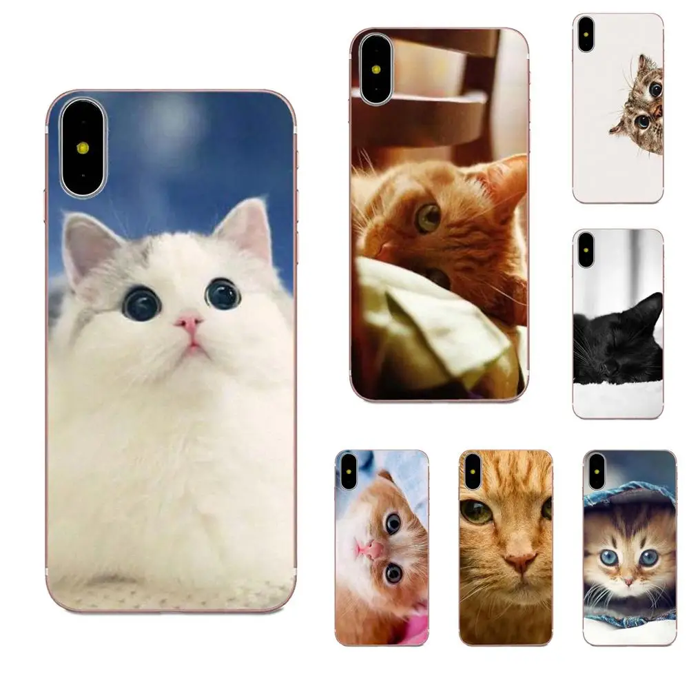Любопытный Кот подкрадывающийся для Huawei Mate 7 8 9 10 20 P8 P9 P10 P20 P30 Lite Plus Pro 2017 Diy рисунок