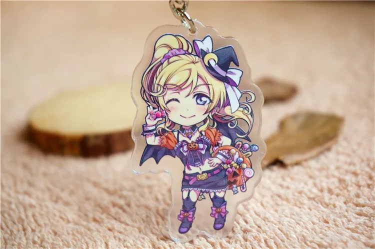 9 шт./компл. аниме LoveLive! Брелок с кулоном Love live Flower Girls Nico Maki | Украшения и аксессуары
