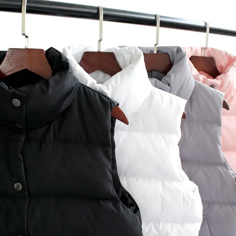 Женский хлопковый жилет размера плюс 5XL на осень и зиму короткий женский Colete Feminino