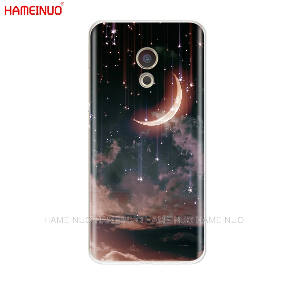 HAMEINUO Space Love солнце и луна звезда рисунок чехол для телефона для Meizu M6 M5 M5S M2 M3 M3S MX4 MX5 MX6 PRO 6 5 U10 U20 note plus - Цвет: 42827