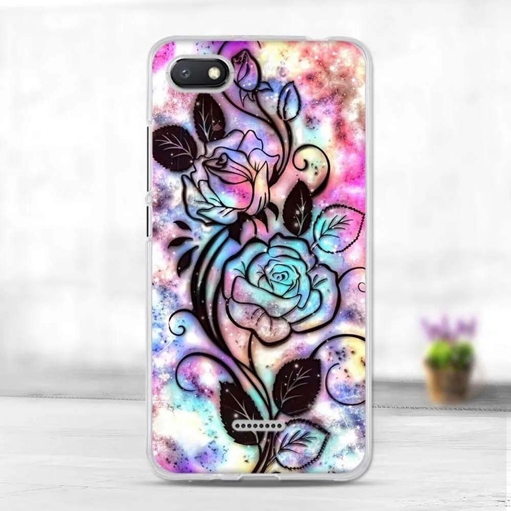 4 Чехол для Xiaomi Redmi 6A, чехол для Funda Xiaomi Redmi6A, мягкий силиконовый чехол для телефона, чехол для Xiomi Redmi 6A, чехол s Cat - Цвет: 4