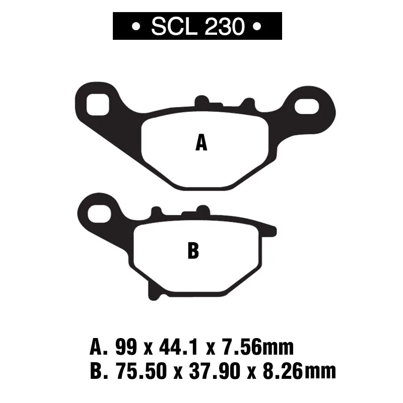 Alconstar- 1 пара фиолетовые тормозные колодки для мотоциклов Kawasaki KLX125 KMX125 Suzuki DR-Z125 RM80