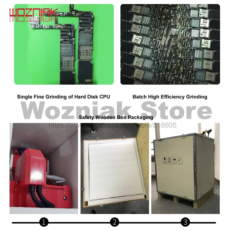 Новый модернизированный Авто BGA мобильный IC маршрутизатор чипсет ремонт CNC