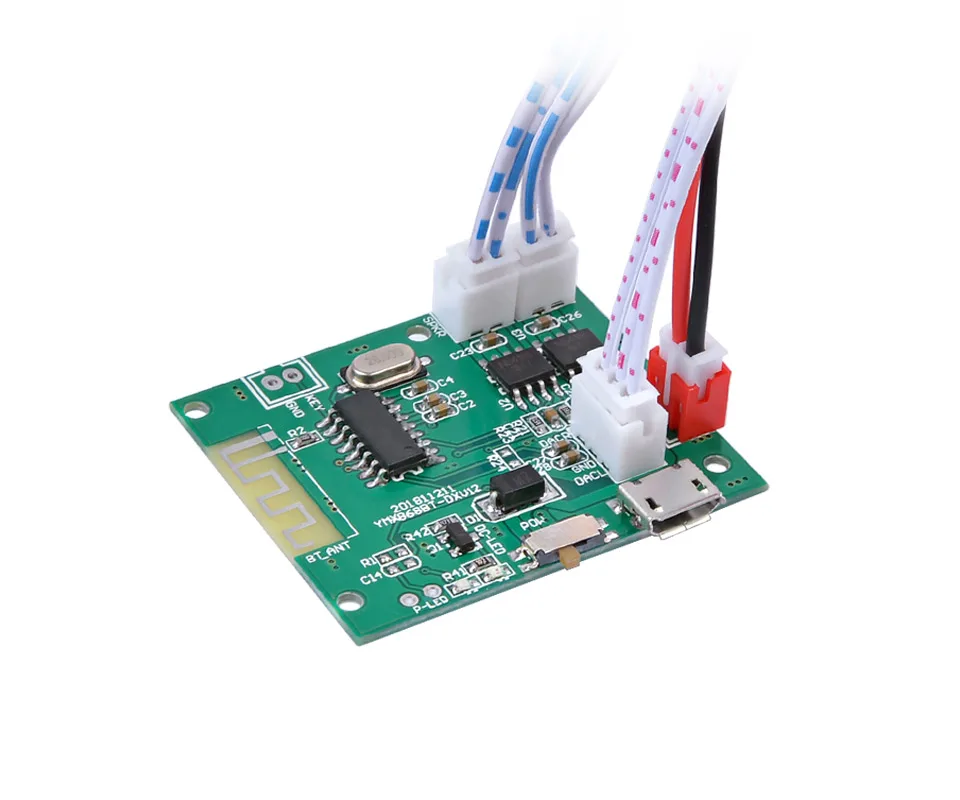 AIYIMA Mini 5,0 Bluetooth модуль с 5 Вт+ 5 Вт усилители мощности аудио Плата Amplificador DIY для Bluetooth компьютерный динамик