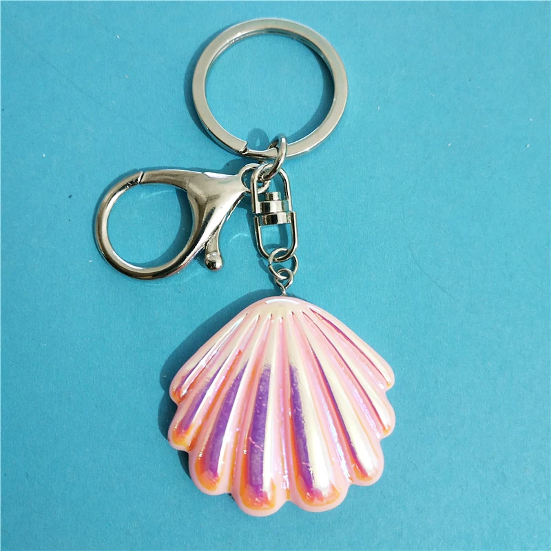 Блестящий брелок из смолы для девочек милый модный ключей оптовая продажа