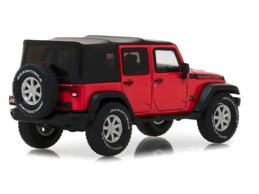 Зеленый свет 1:43 Jeep Wrangler Unlimited Rubicon Recon Игрушечная машина из сплава игрушки для детей литой модельный автомобиль подарок на день рождения