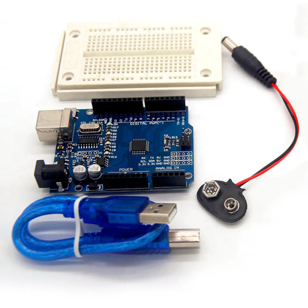 Высокое качество один совместимый Набор Профессиональный UNO комплект для Arduino UNO R3 полные аксессуары стартовый комплект
