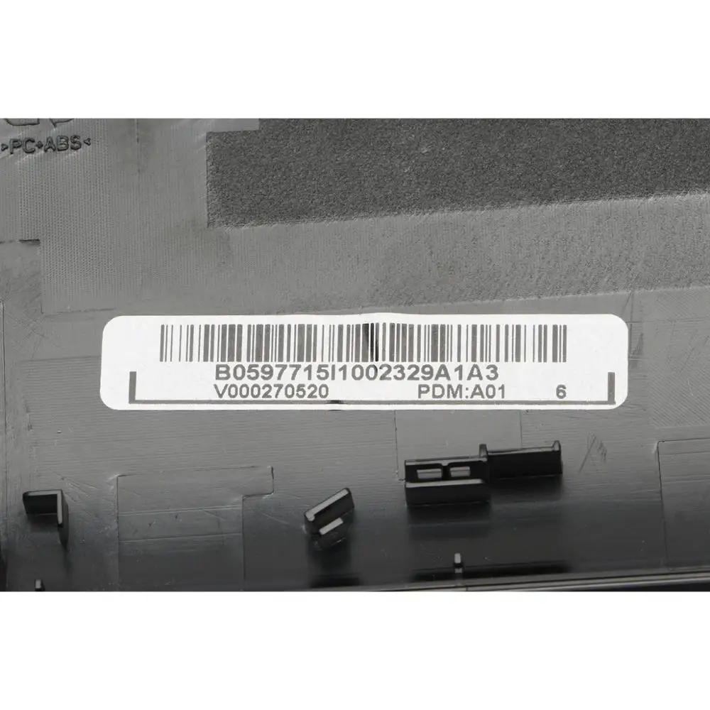 V000270520 Подлинная Новая задняя крышка LCD IMR черная B0597715I10 для Toshiba Satellite L850 |