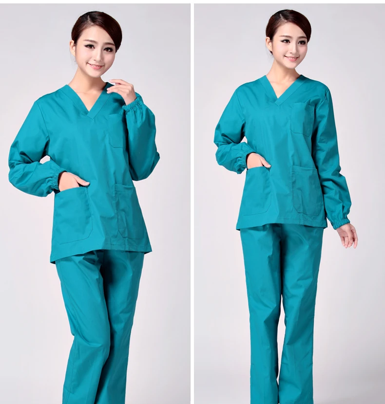 Одежда для стирки одежда мужчин и женщин с длинными рукавами кистями рук