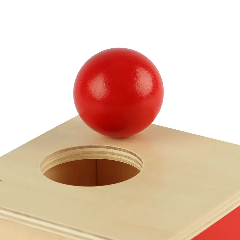 Монтессори Детские Обучающие пособия деревянный предмет постоянная коробка с