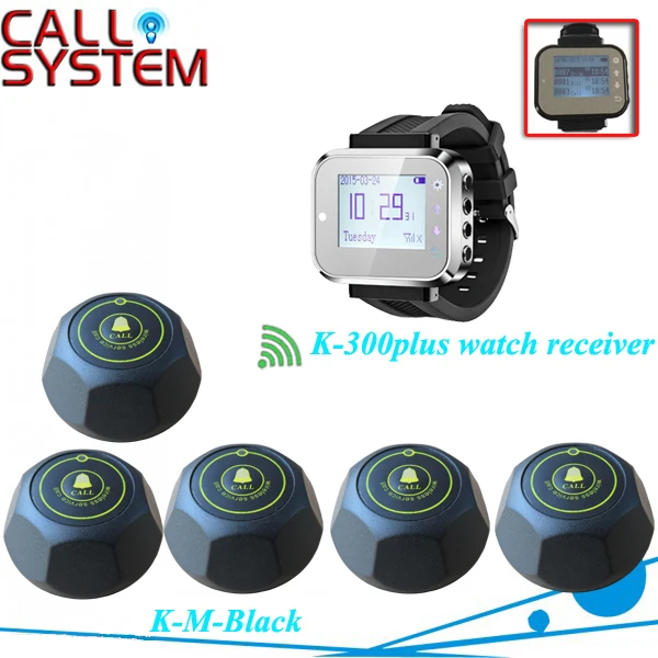 Умная док-станция для клиента нажав на кнопку стола 1 часы с 5 колокольчиками |