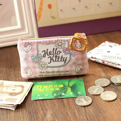 Милый мультяшный кошелек HelloKitty Melody для монет сумка хранения карт в автобусе