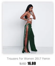 Sexy fall Winter green Pants Women Skinny Casual Party wear New Fashion Long ruffle Pant For Women flared Trousers