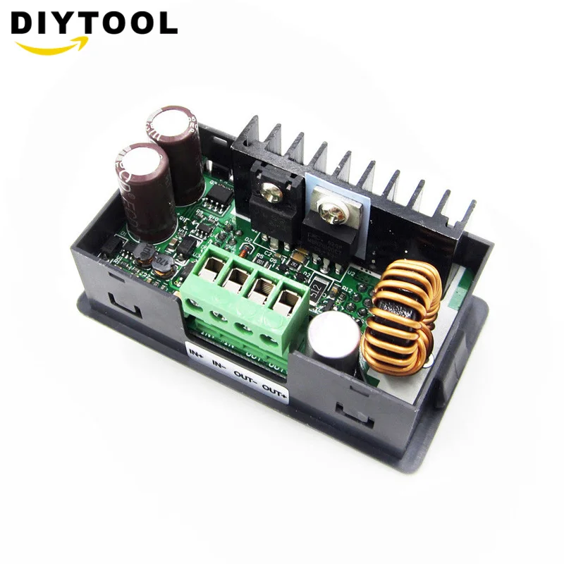 Цветной вольтметр DP50V5A с ЖК-дисплеем понижающий Программируемый Модуль питания