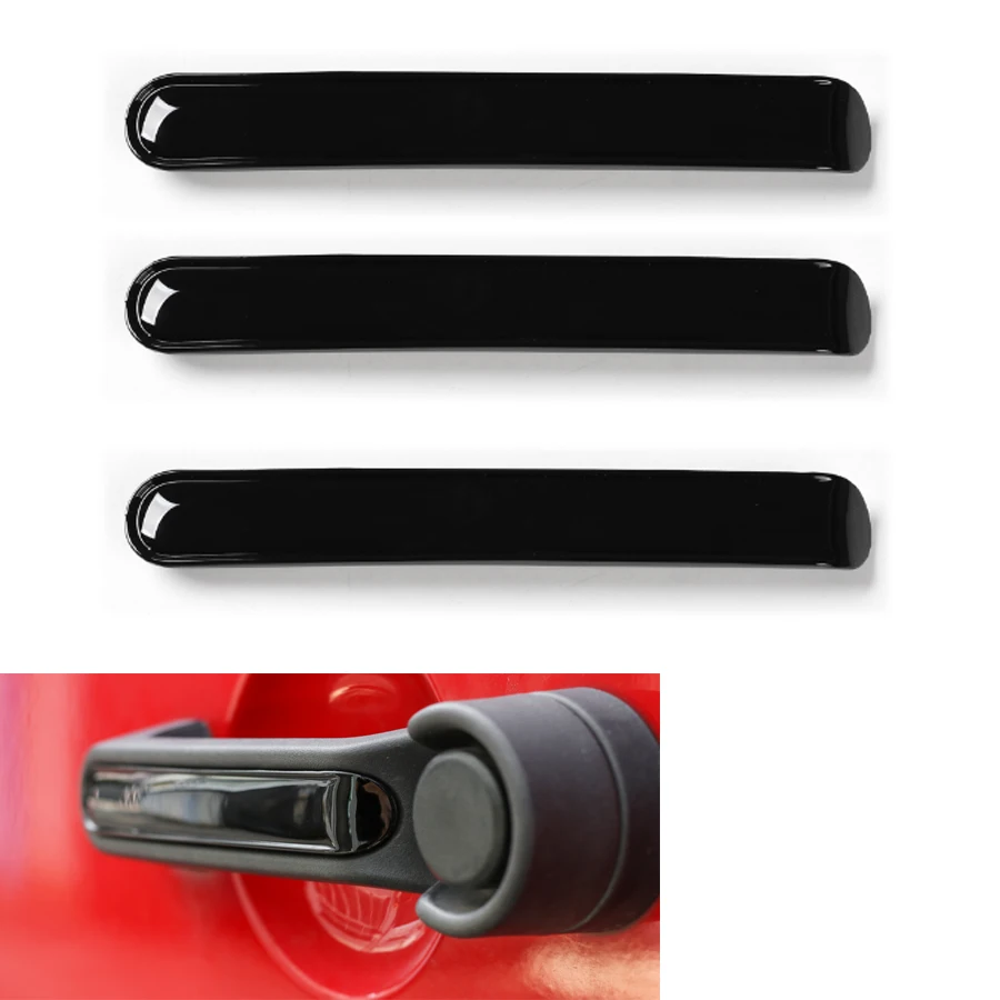 

3 шт./компл. Наружная ручка двери автомобиля захват накладка наклейка Стайлинг подходит для Jeep Wrangler 2 двери 2007-2016 4 цвета