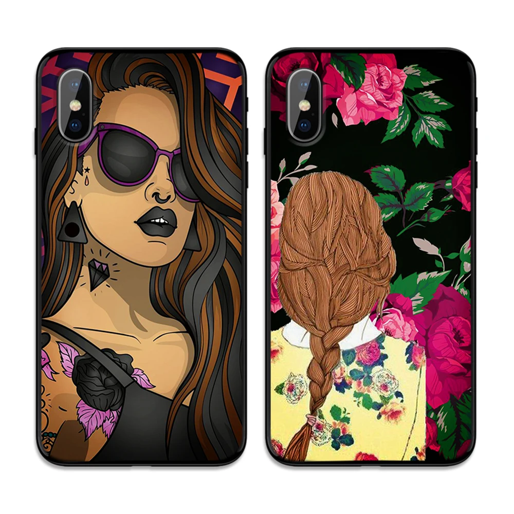 Мягкий чехол из ТПУ для Apple iPhone 6 6S 7 8 Plus 5 5S SE X XS MAX XR|Чехлы-накладки| |