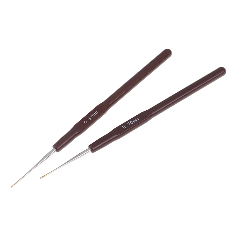 4 шт./лот высококачественные длинные иглы для изготовления париков крючок