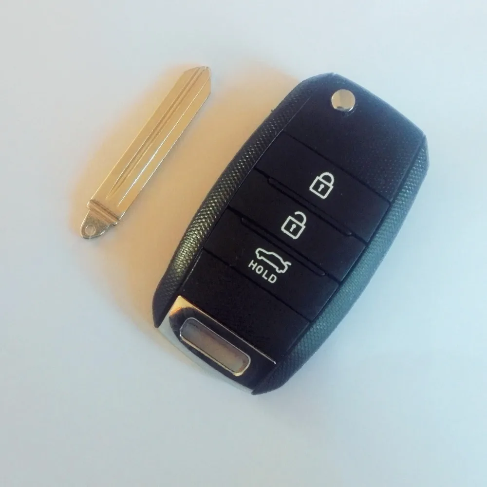 Складной чехол для дистанционного ключа с логотипом KIA K2 K3 K5 Carens Cerato Forte|shell kia|shell