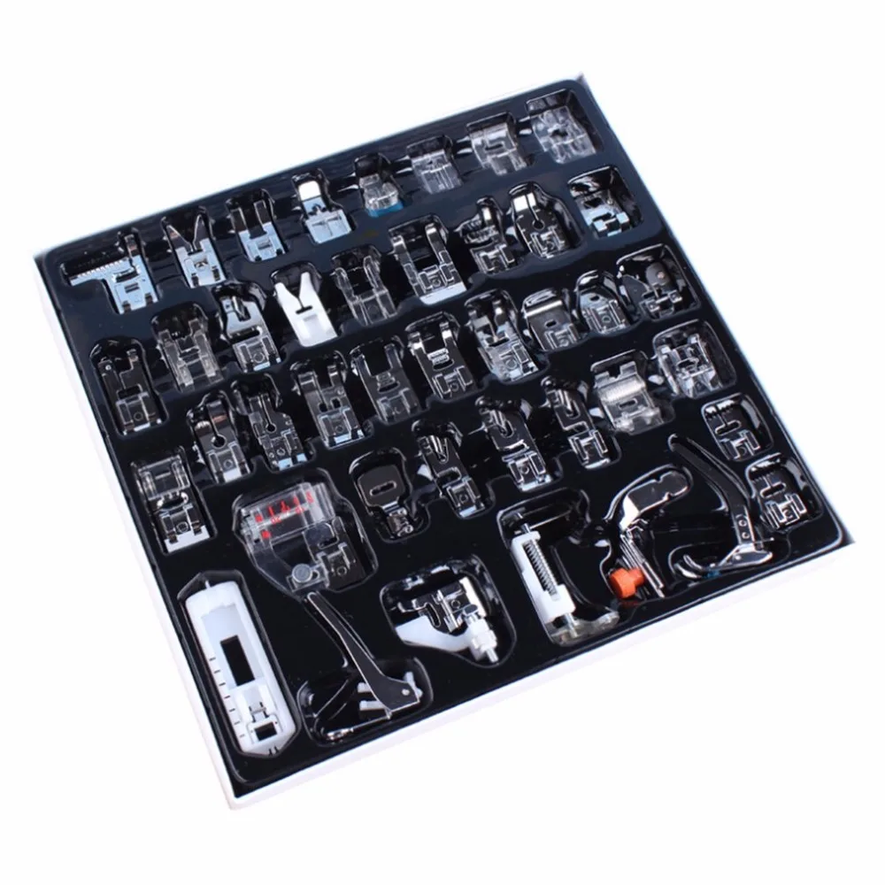 Домашние Швейные машинки 2017 лапки многофункциональные аксессуары набор лапок из