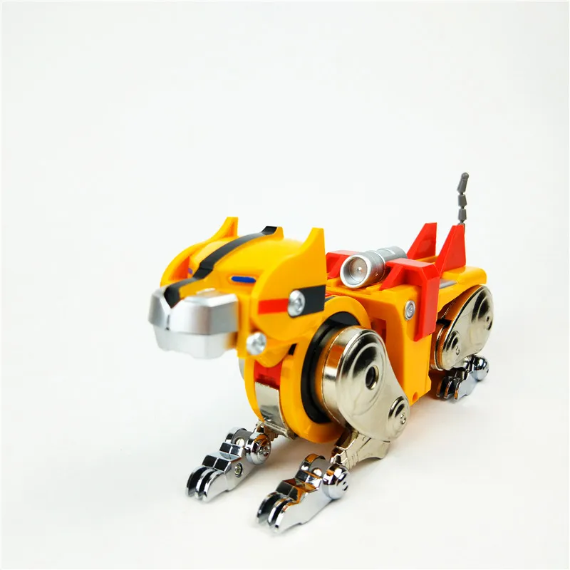 В наличии Voltron супер сплав Soul Beast King желтый голион Металл Трансформация Робот
