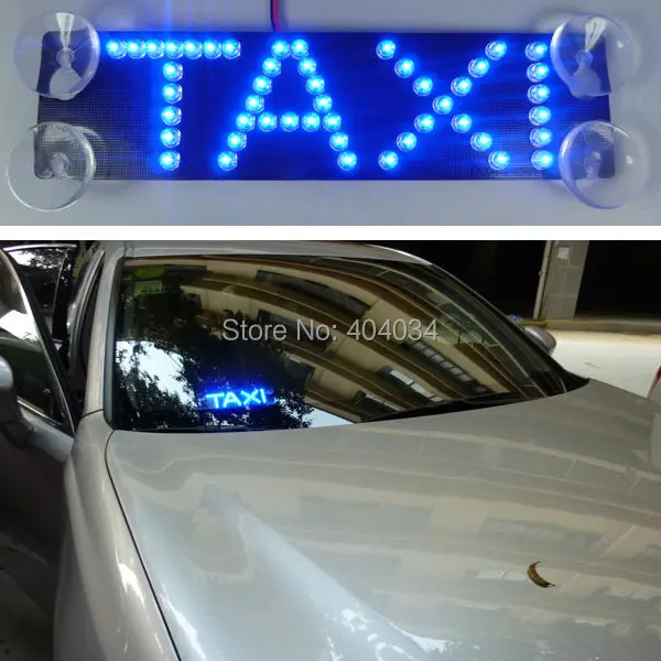 Taxi led light 17 5X4 5 см Дополнительные стоп-сигналы refit Автомобильный свет знак с