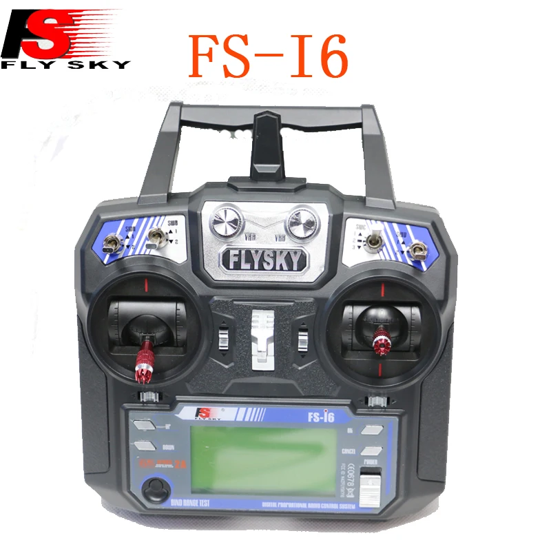 Flysky FS i6 I6 2 4G 6CH передатчик левая дроссельная заслонка с iA6/FS iA6B приемник для