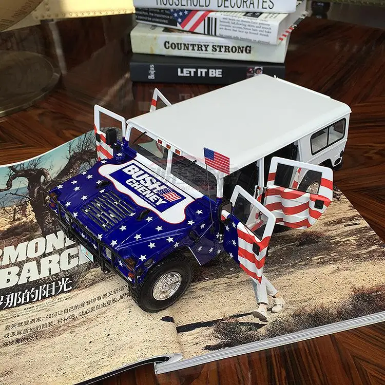 1/18 высокое качество сплава Модель автомобиля Для Hummer exoto