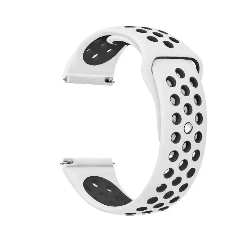Silicone strap for xiaomi huami amazfit bip Watch Band 22mm 20mm Samsung Gear sport S2 s3 Frontier Classic watch band | Наручные часы