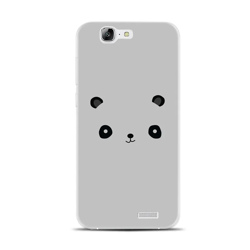 H417 Cute Baby Kung Fu Panda Anime Transparent Hard Thin Skin Case Cover For Huawei P8 P9 P10 Lite Plus 2017 Honor 8 9 6X |