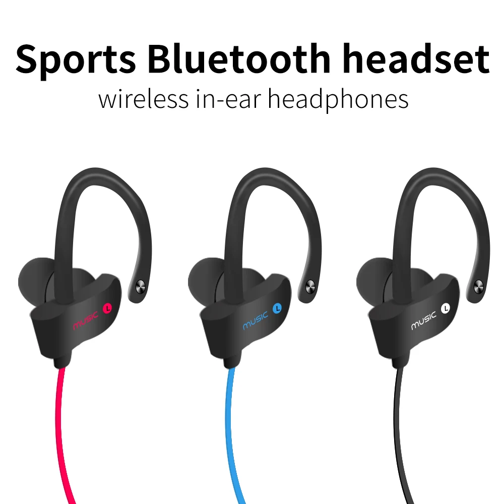 JBCO беспроводная гарнитура для занятий спортом Bluetooth наушники стерео вкладыши