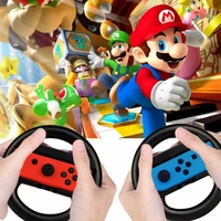a pair game wheels ns accessories joy con controller joystick grip racing game steering wheel gamepad for nintend switch