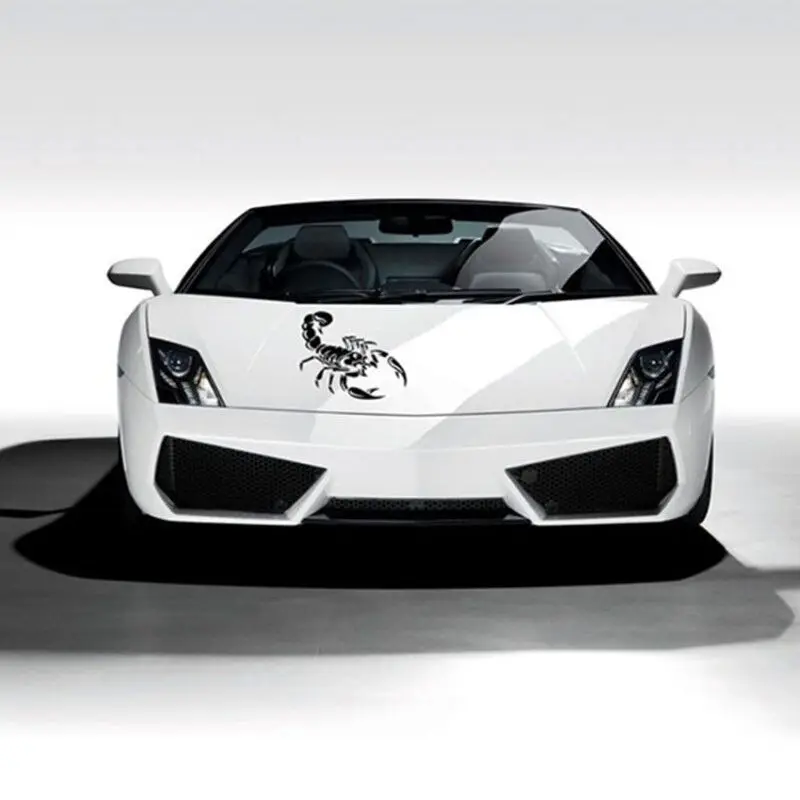 Автомобильные наклейки и милый Скорпион автомобильный Стайлинг забавные