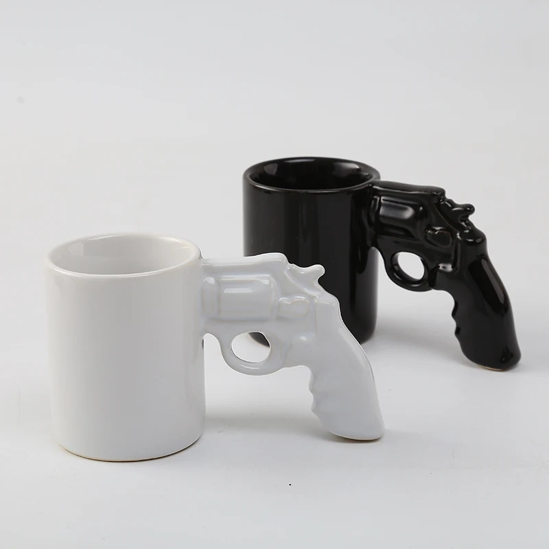 2019 черный 100 мл револьвер кофе домашний декор кружка для Mugcup Прямая