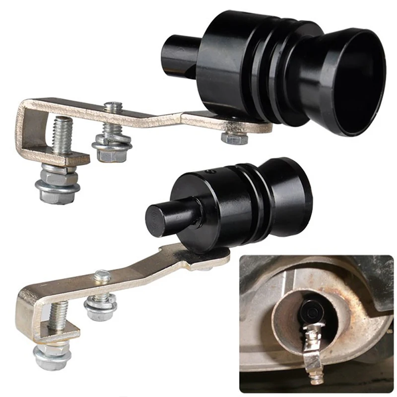 Universal Car Turbo Sound Whistle Muffler Exhaust Pipe Blow off Vale BOV Simulator Whistler Size XL | Автомобили и мотоциклы