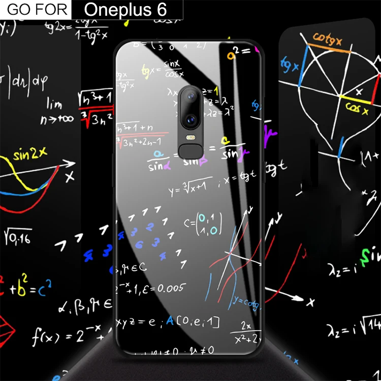 Чехлы из закаленного стекла для Oneplus 6 Case 28 ''антидетонационный