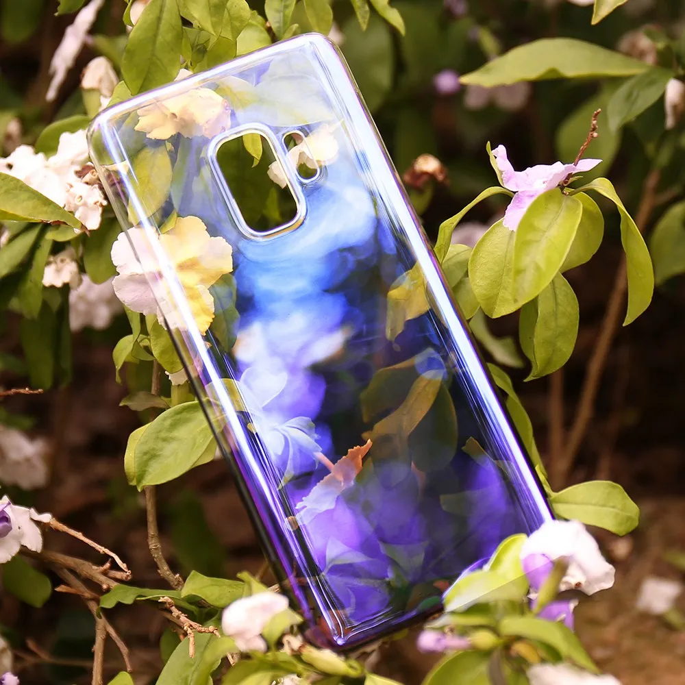 Роскошный чехол для телефона FLOVEME Blue Ray Samsung Galaxy S9 S8 CaseCases Plus S7 S6 Edge мобильного |
