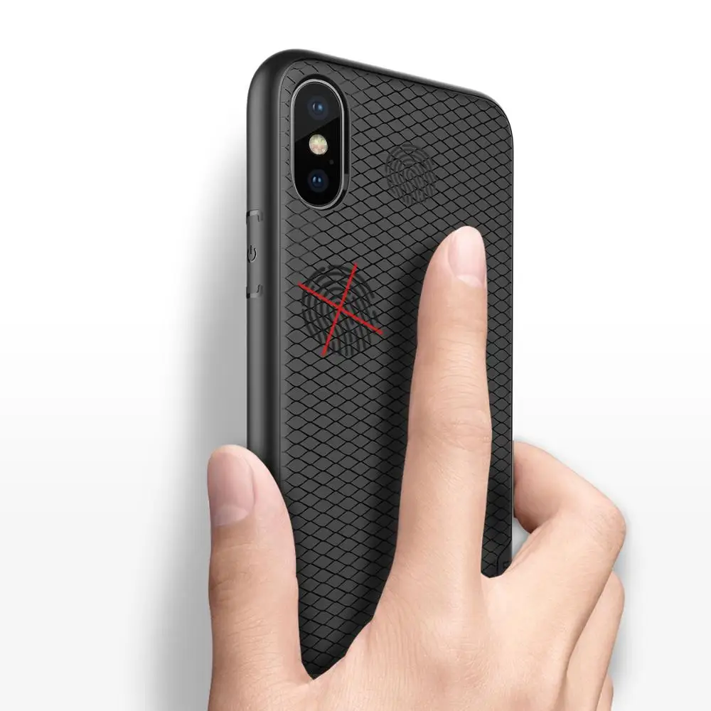 Чехол SHIELDON для IPhone X/XS гибкая Защита от царапин амортизация прочный