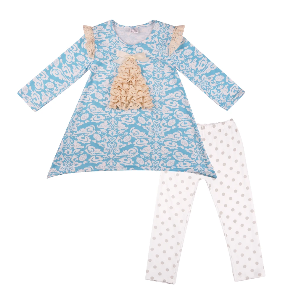 Высококачественная Изысканная Рождественская Одежда для девочек топ с оборками