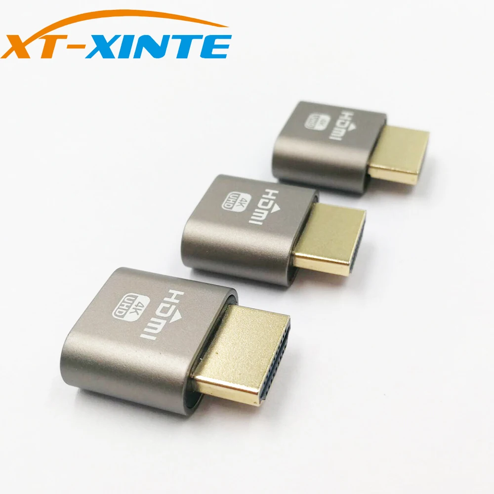 VGA адаптер виртуального дисплея HDMI DDC EDID пустышка без головы призрак эмулятор